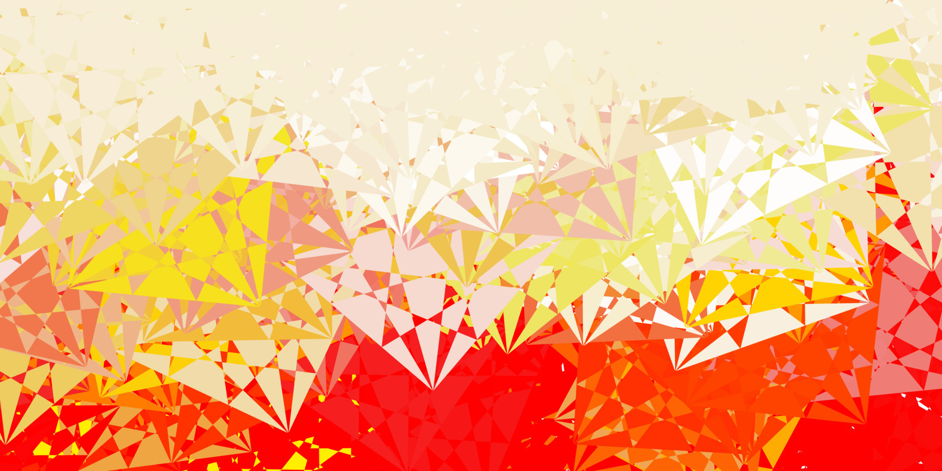 Light Orange vector texture with random triangles. 6265469 Vector Art