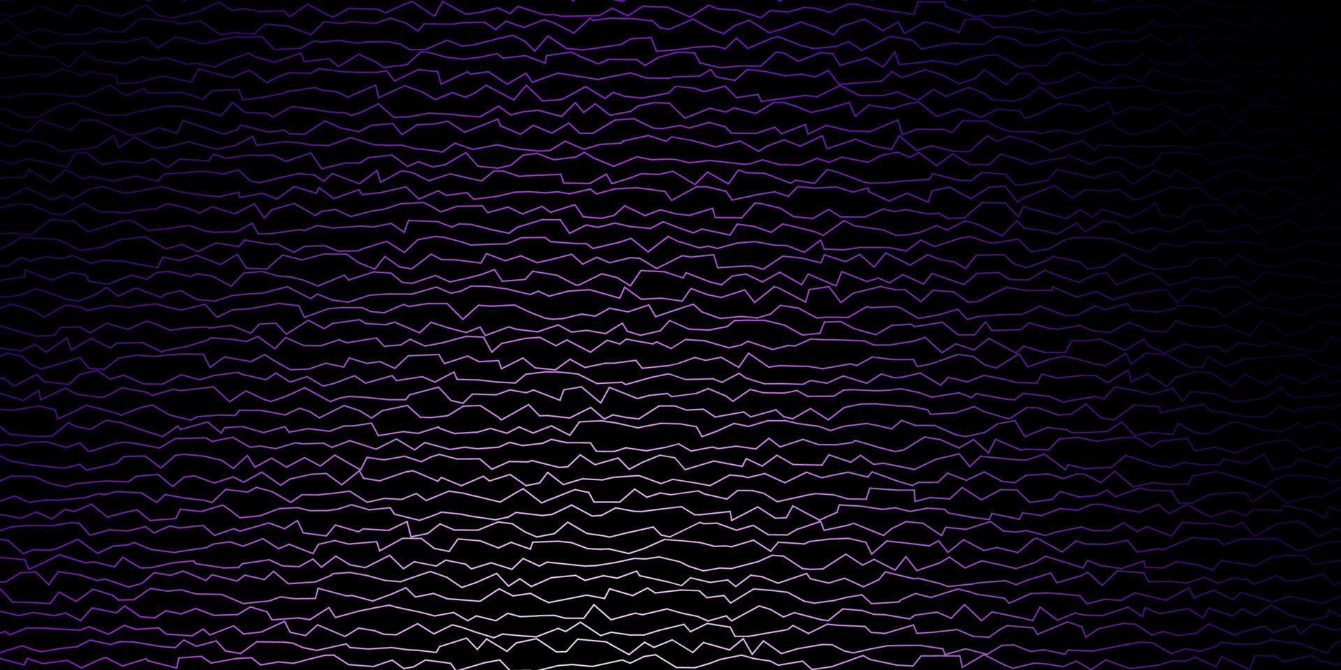 Dark Purple vector layout with curves.