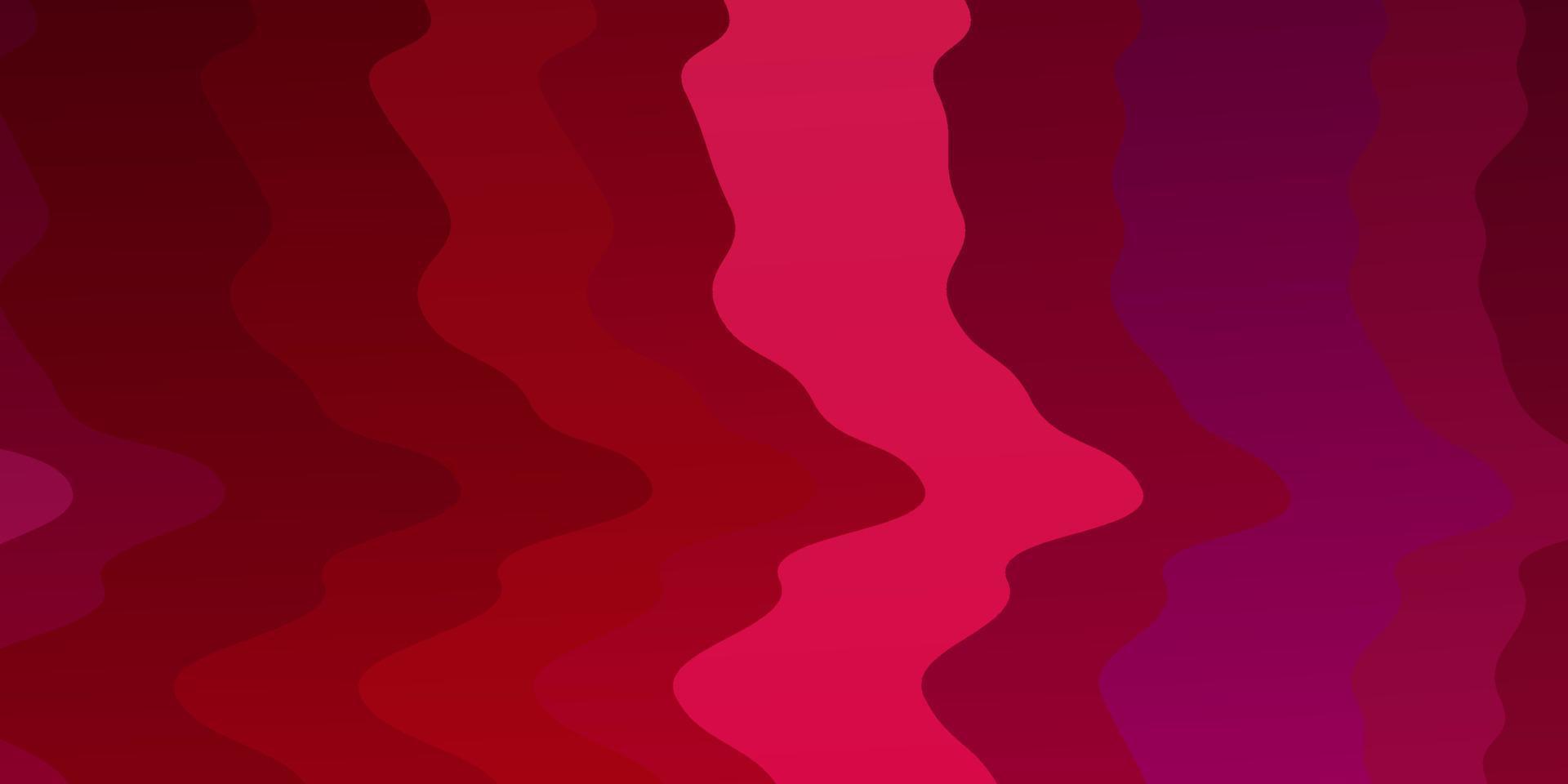Dark Red vector background with wry lines.