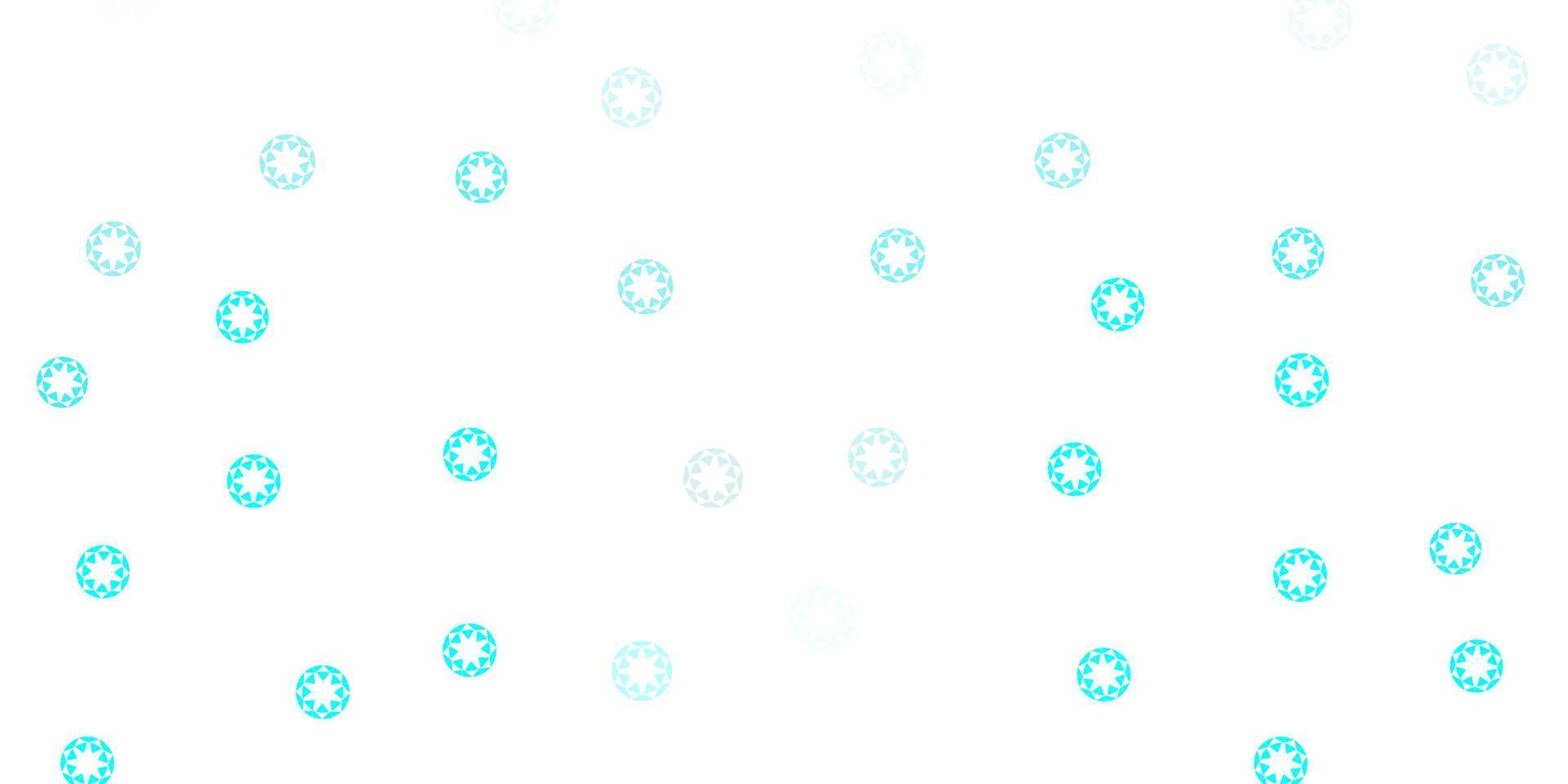 Light green vector background with spots.