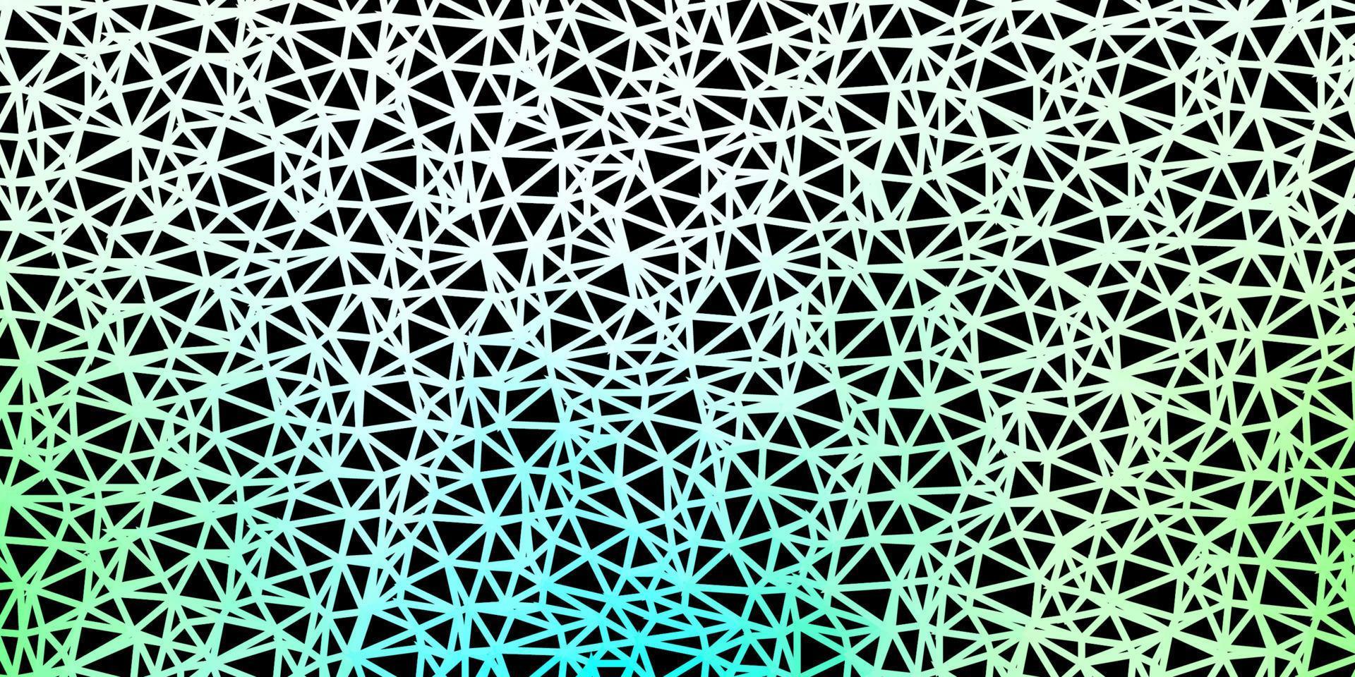 Light green vector gradient polygon layout.