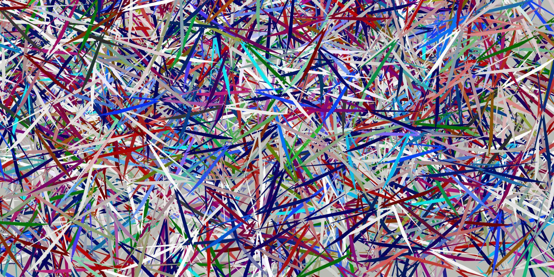 Light Multicolor vector background with polygonal forms.