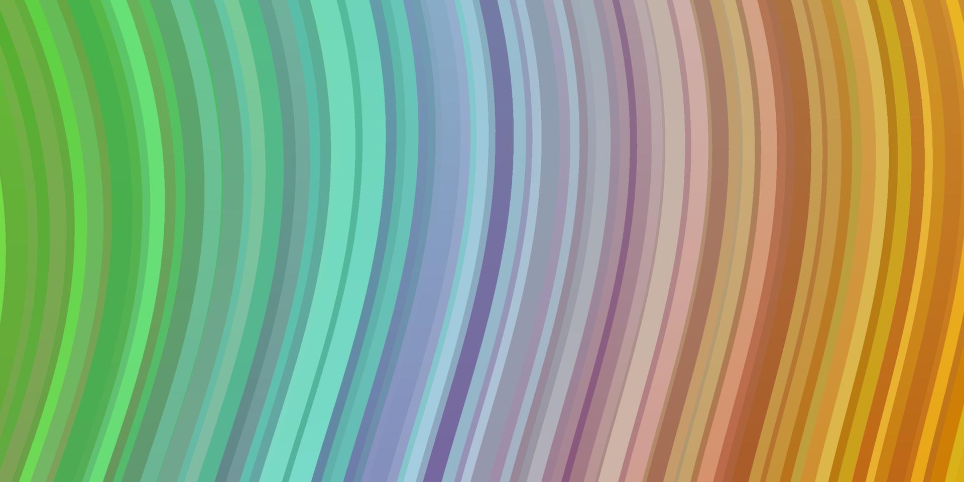 Light Multicolor vector pattern with lines.