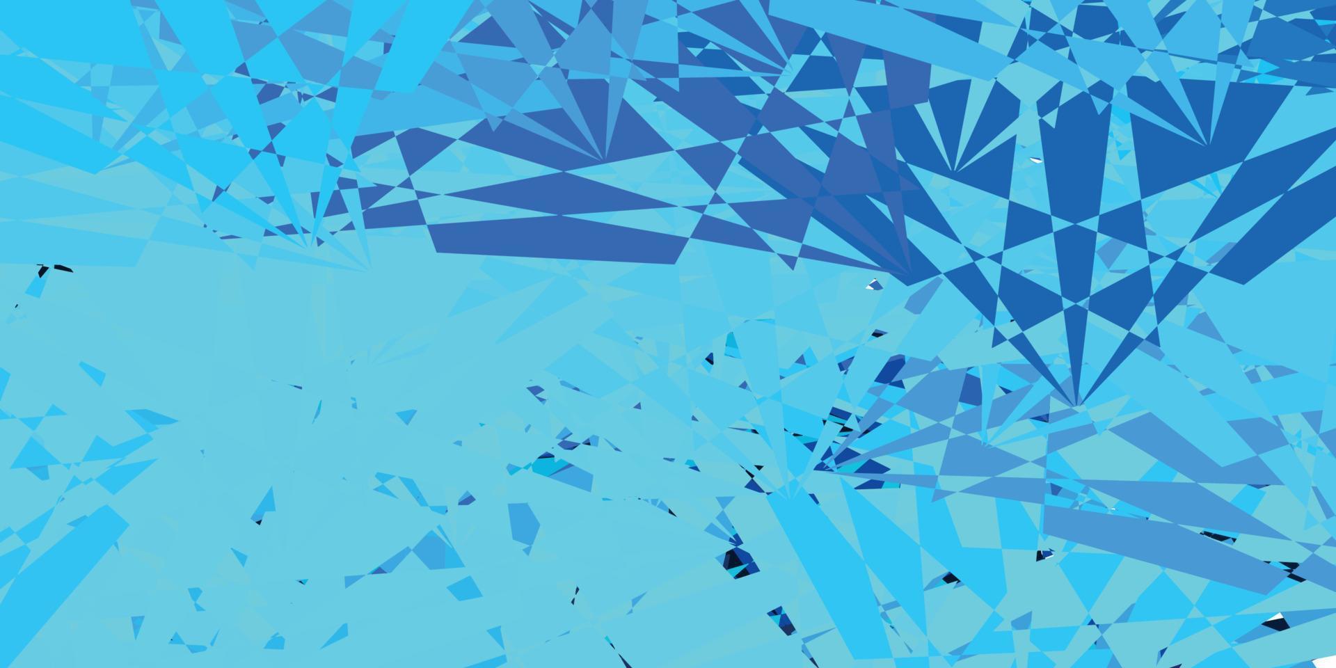 Light BLUE vector pattern with abstract shapes.