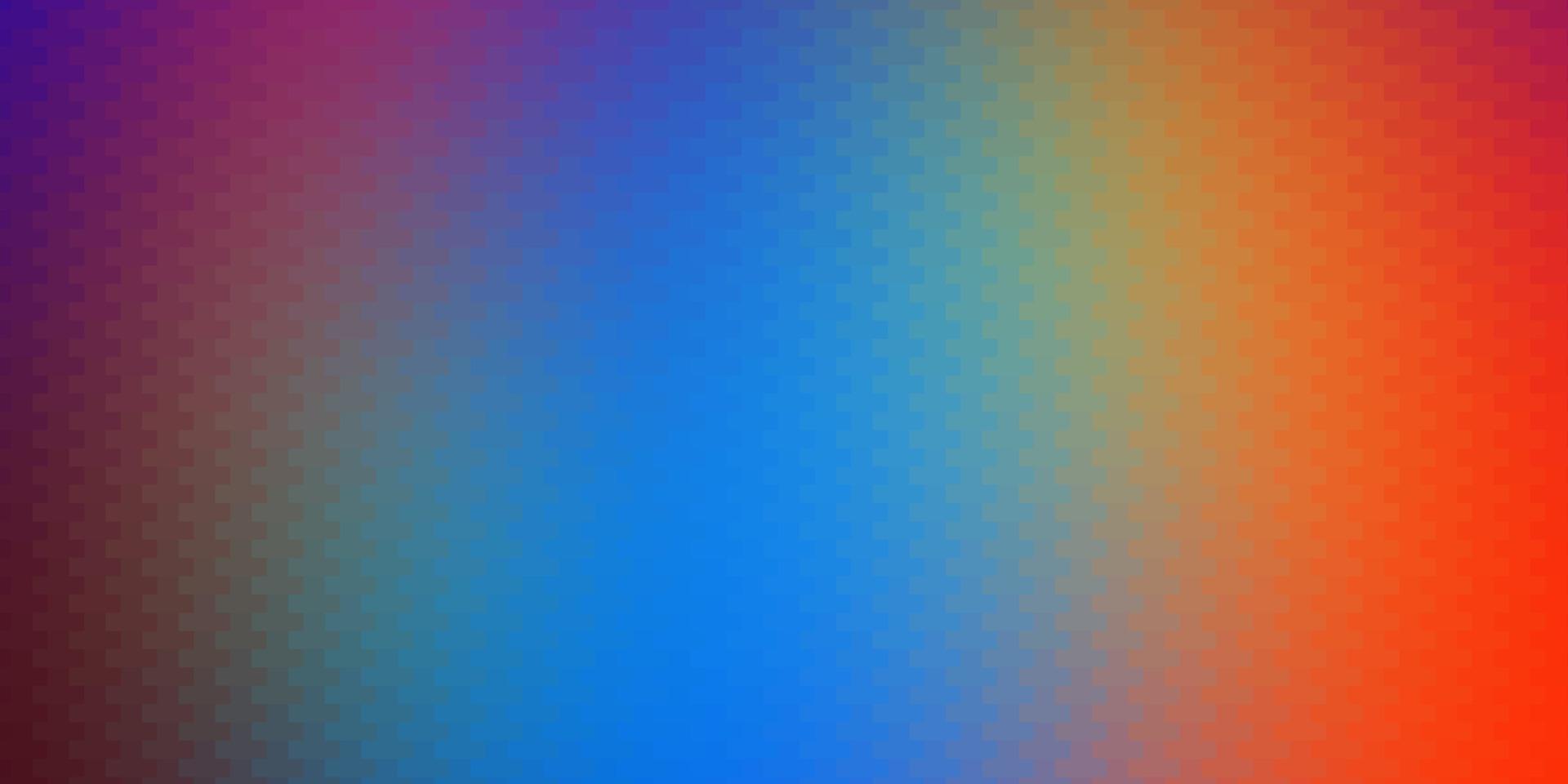 Dark Multicolor vector pattern in square style.