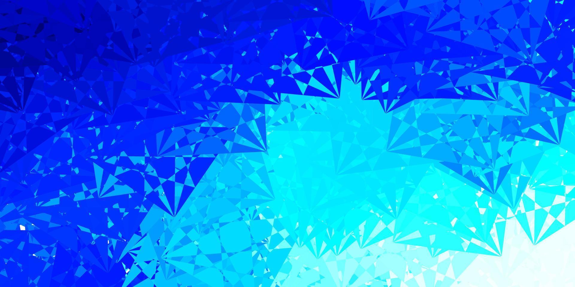 Light BLUE vector pattern with polygonal shapes.