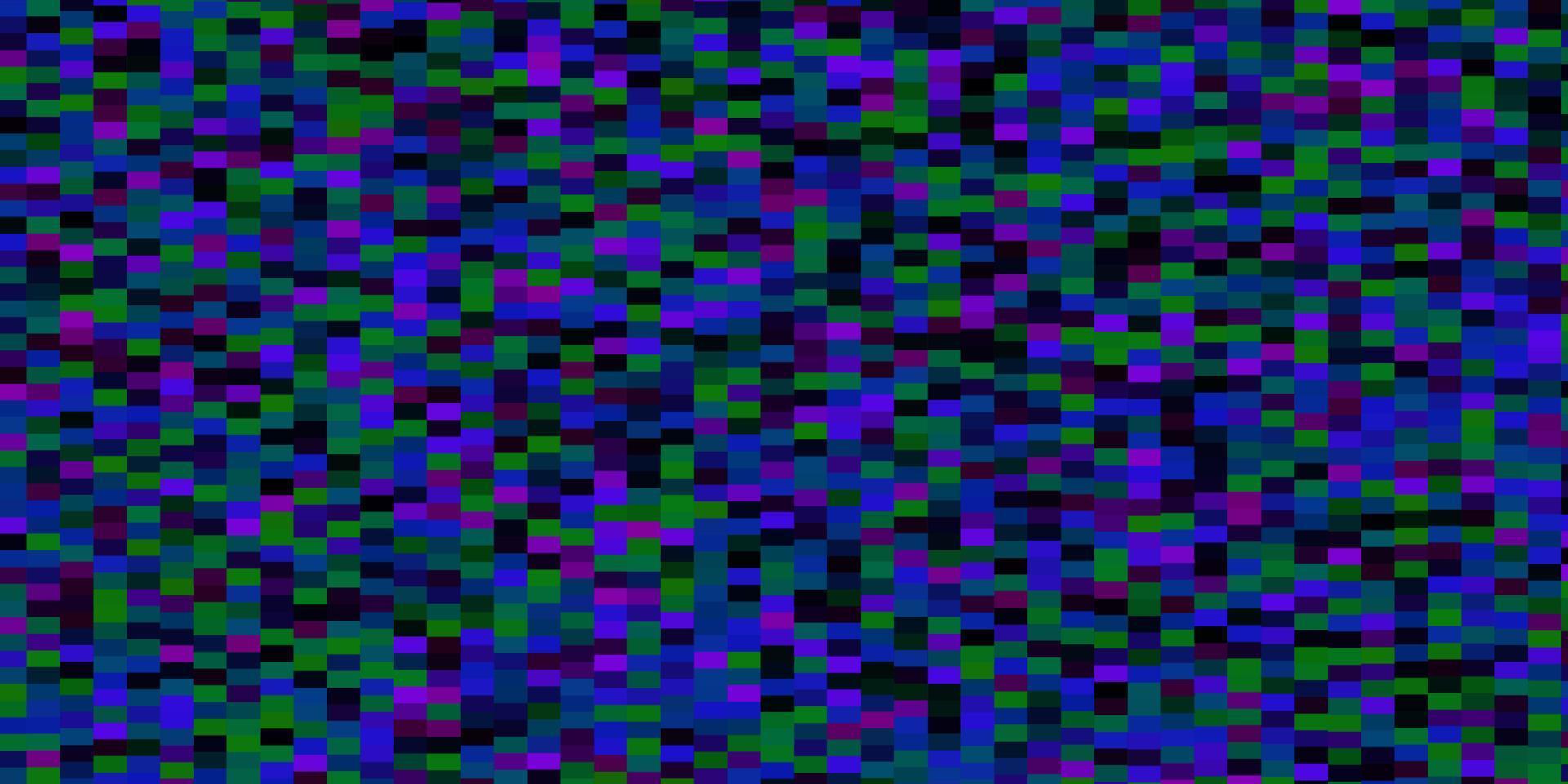 Dark Multicolor vector texture in rectangular style.