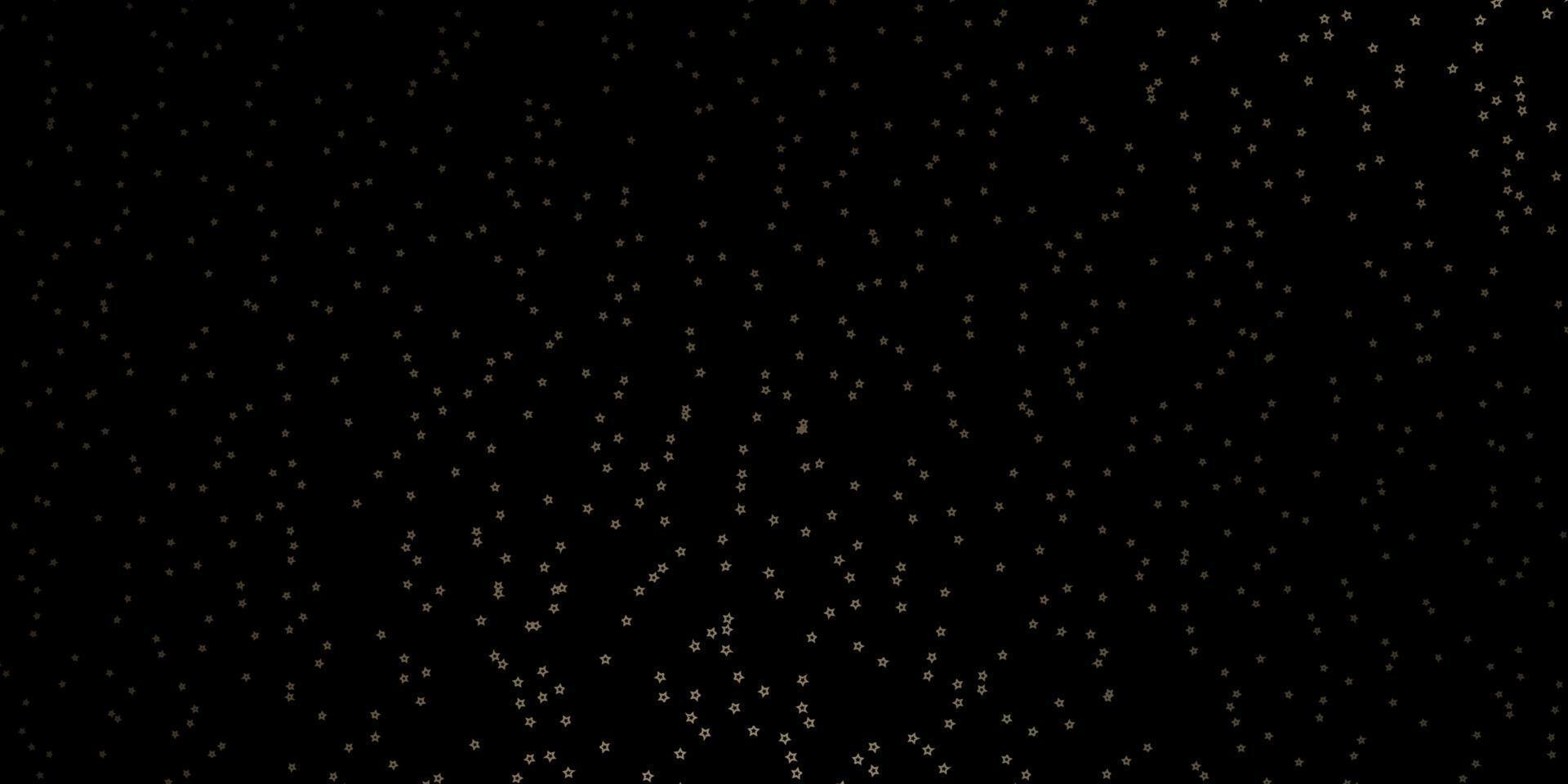 textura de vector gris oscuro con hermosas estrellas.
