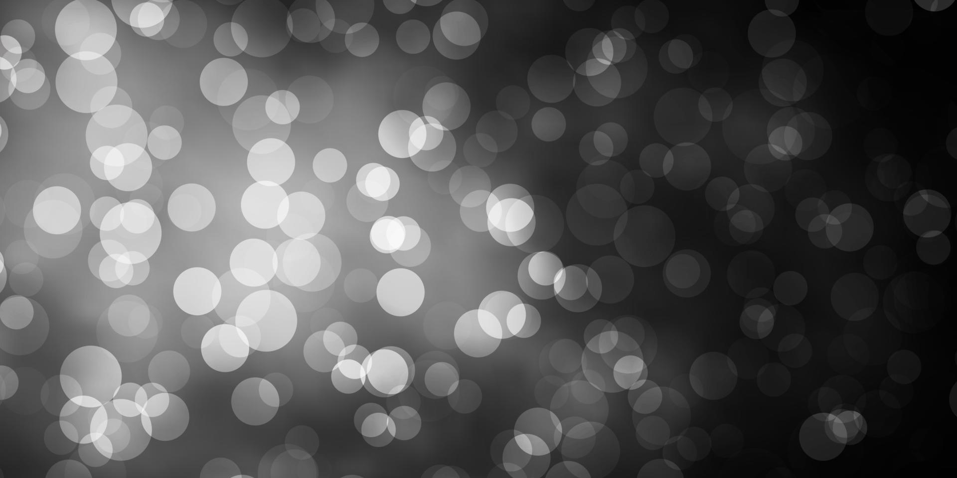 Dark Gray vector template with circles. 6266420 Vector Art at Vecteezy