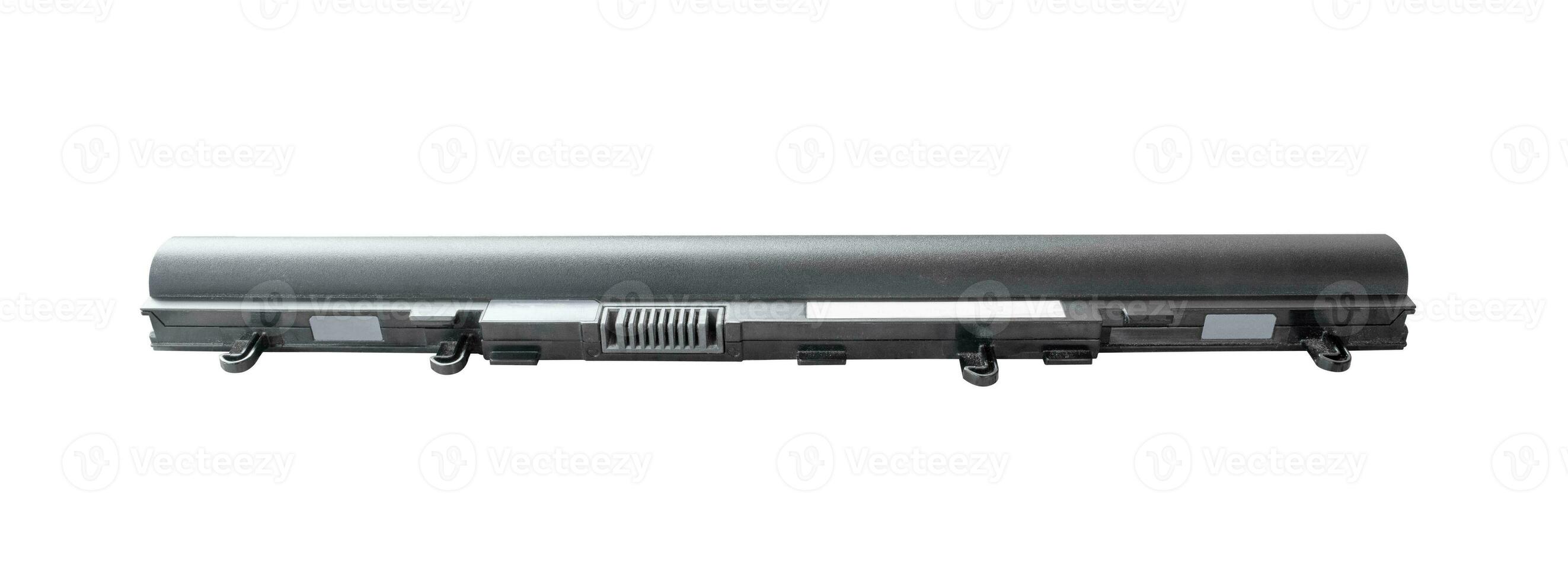 laptop battery isolated on white background, with clipping path. photo