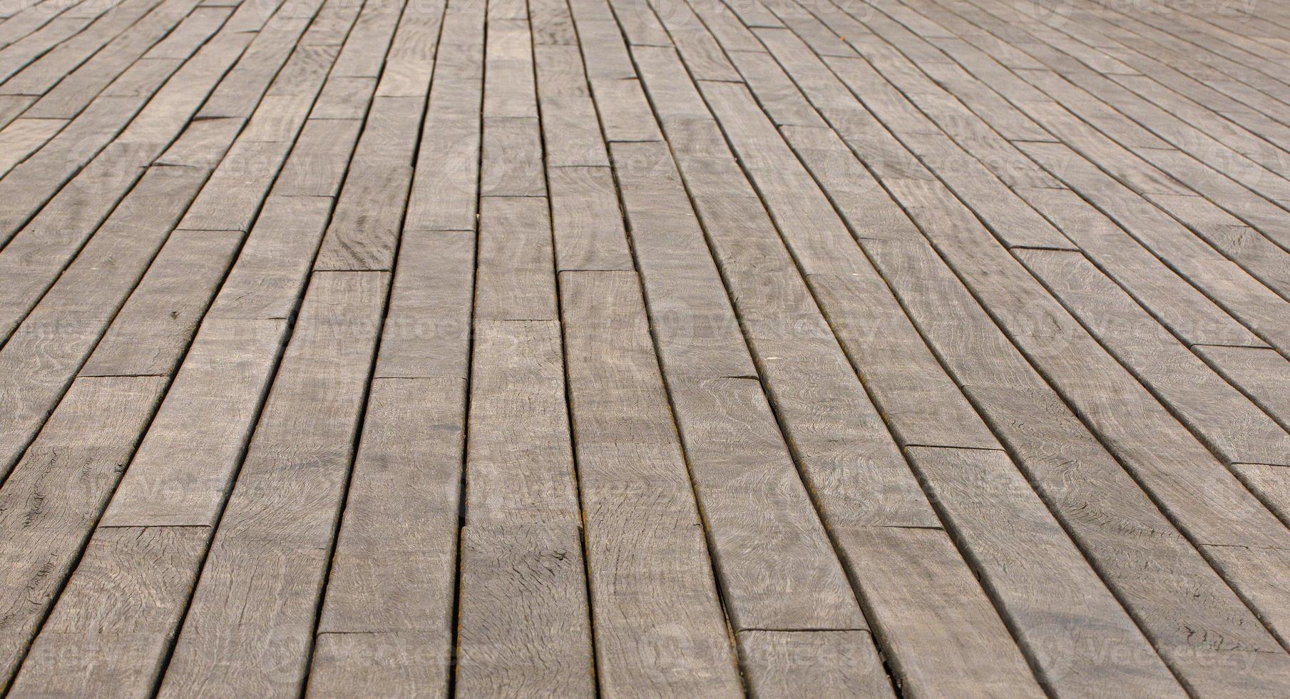 old empty wooden floor photo