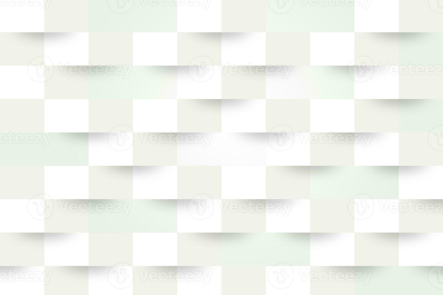Abstract white geometric background. For design or advertising. 3D illustration pattern. photo