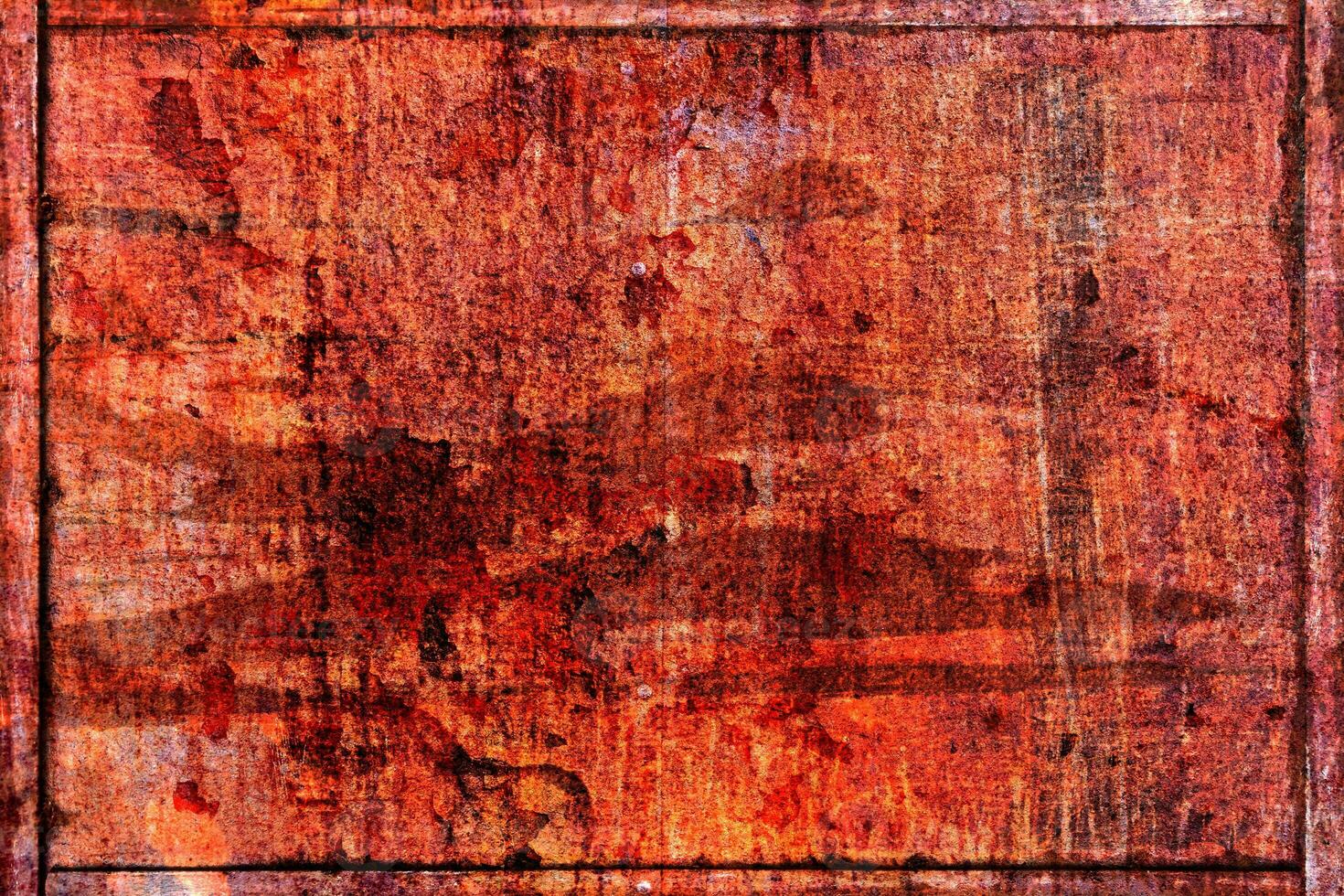 Abstract texture of rusty metal photo