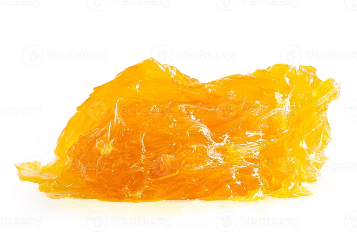 Grease yellow lithium machinery lubrication for automotive and industrial  isolated on white background with clipping path. photo