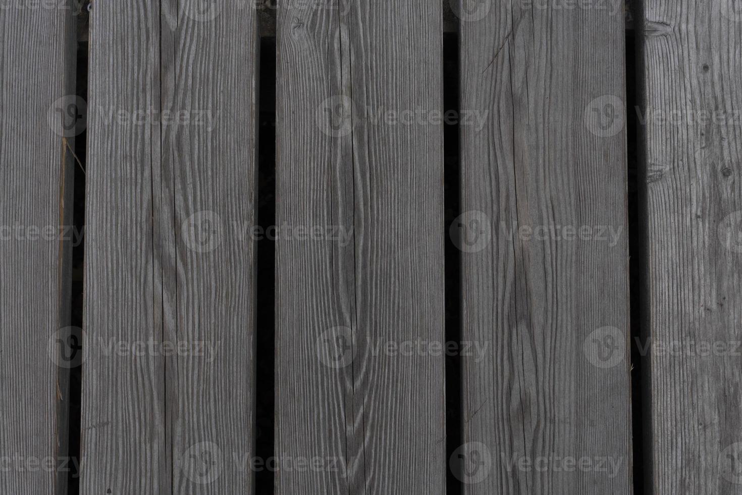 The texture of aged boards is a close-up of dark gray color photo