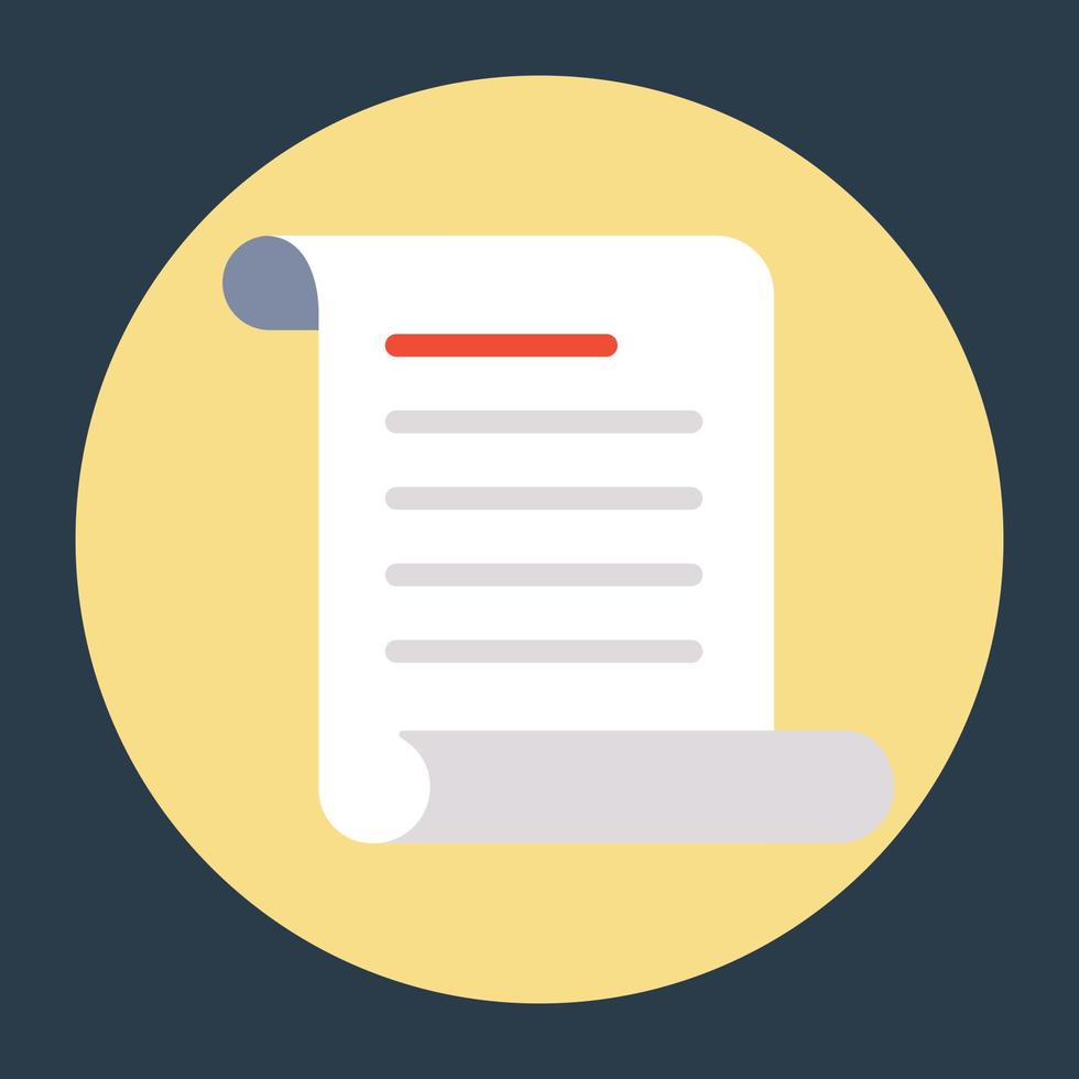 Trendy Document Concepts vector