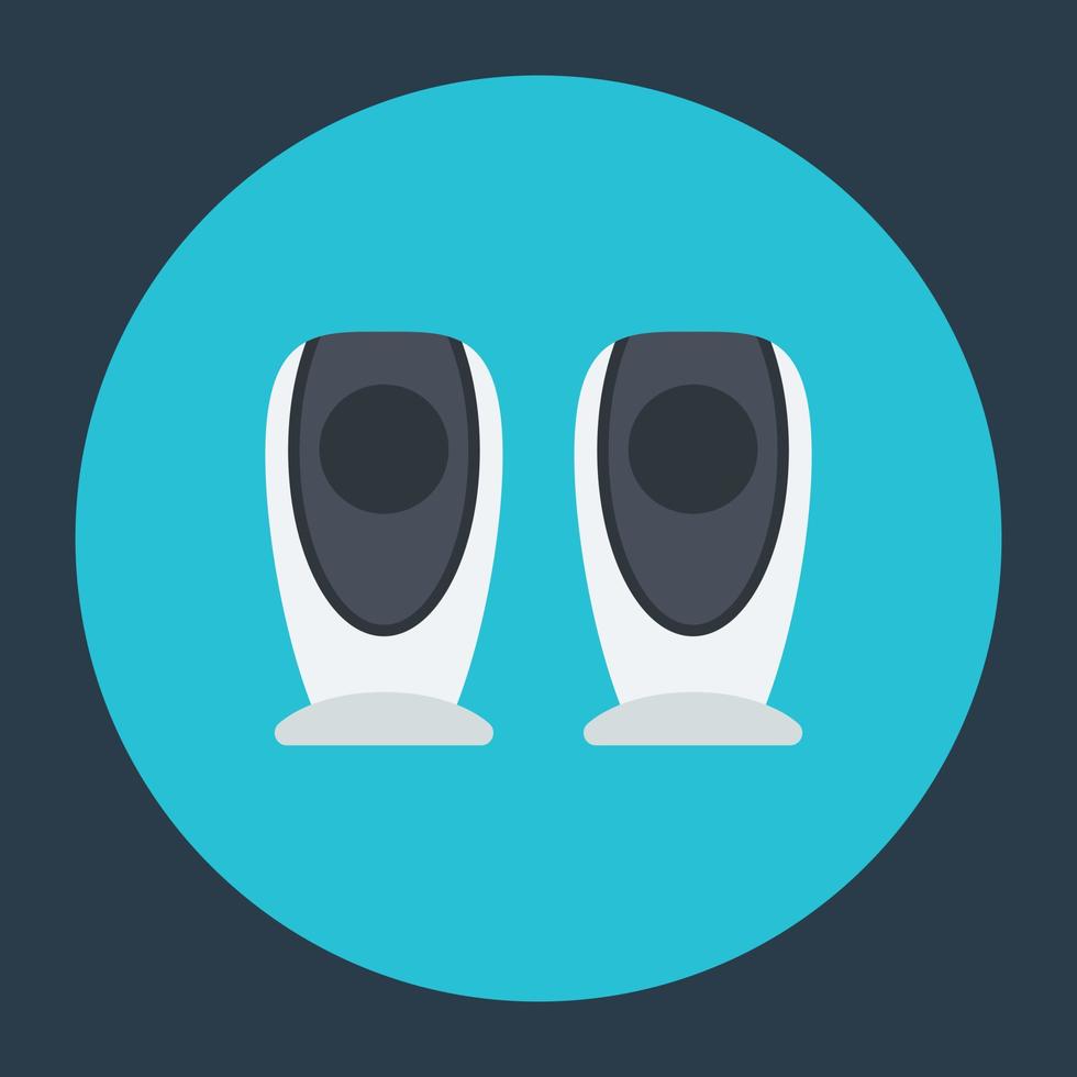 Trendy Speakers Concepts vector