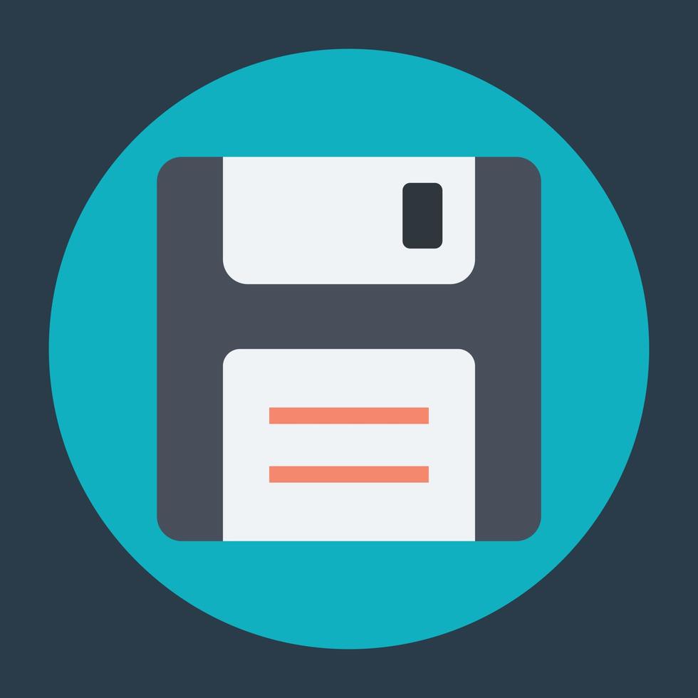 Trendy Floppy Concepts vector