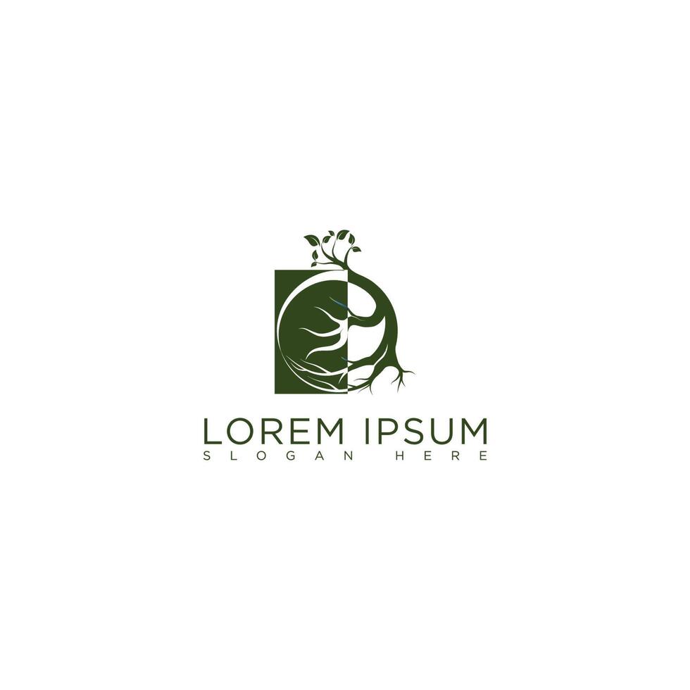 tree logo design vector