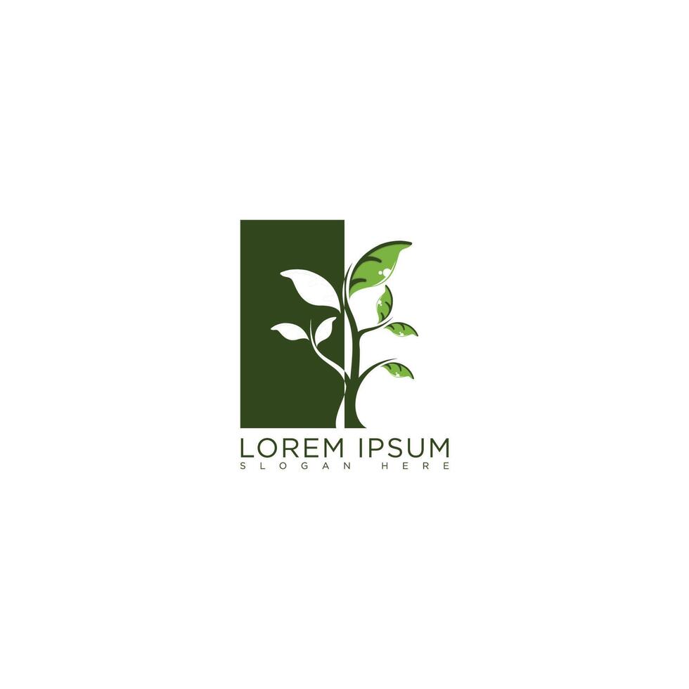 tree logo design vector