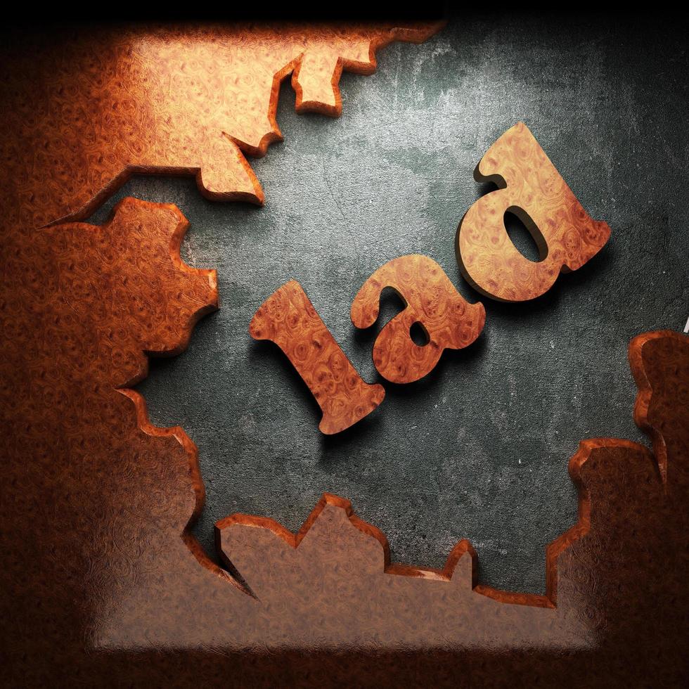 lad word of wood 6287680 Stock Photo at Vecteezy