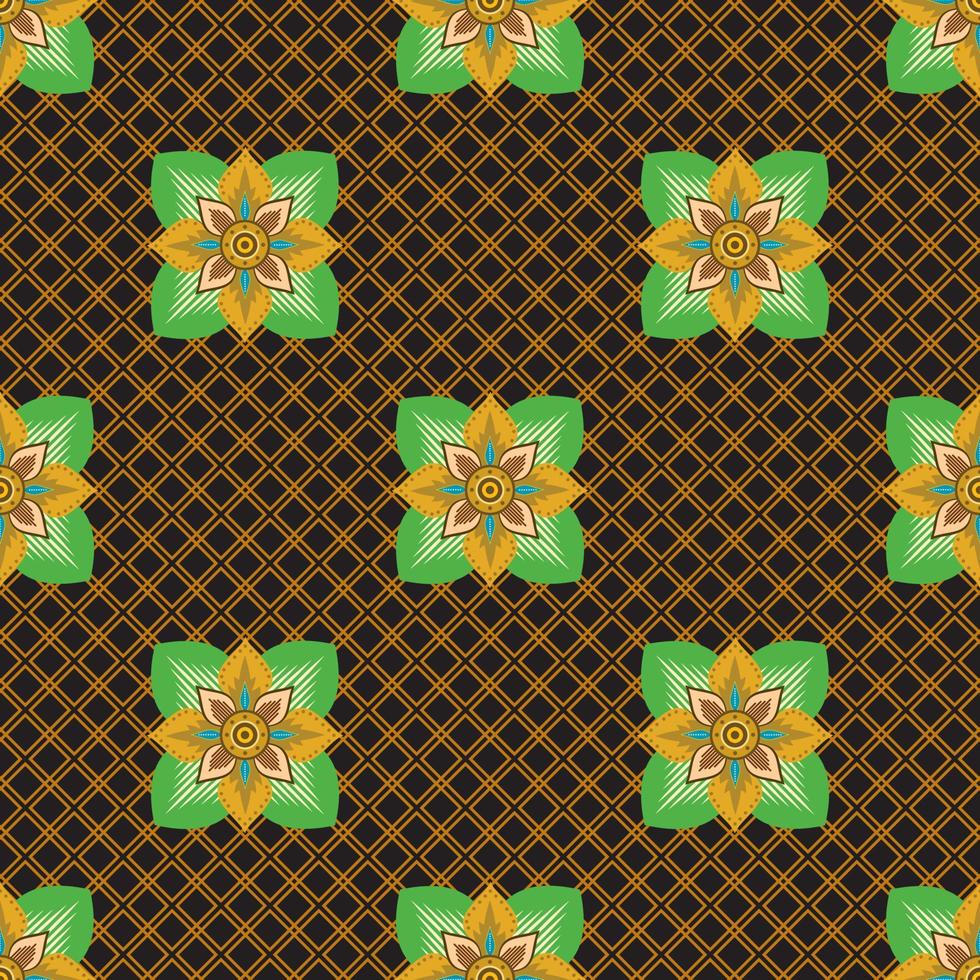 batik seamless pattern Premium Vector