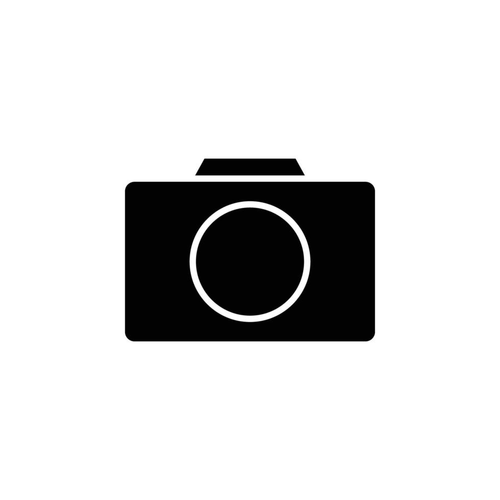 Camera Icon Vector - Sign or Symbol