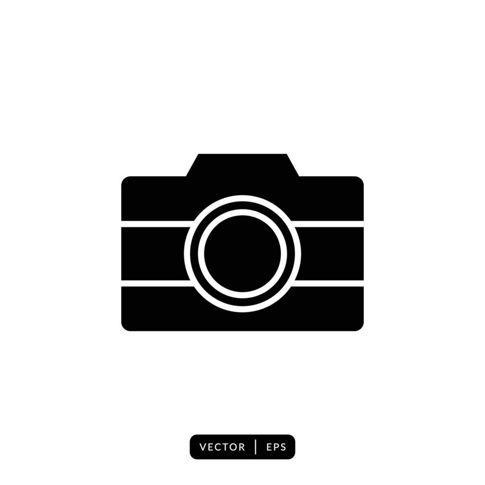 Camera Icon Vector - Sign or Symbol