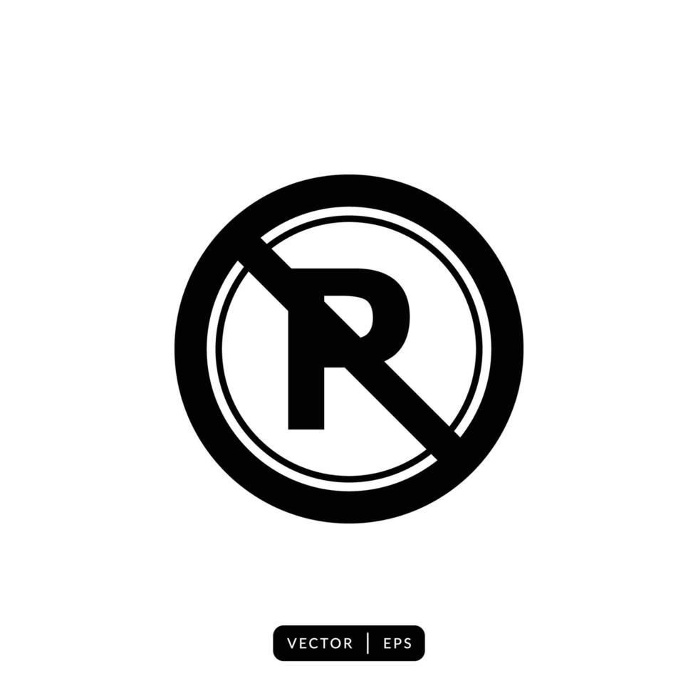Parking Icon Vector - Sign or Symbol