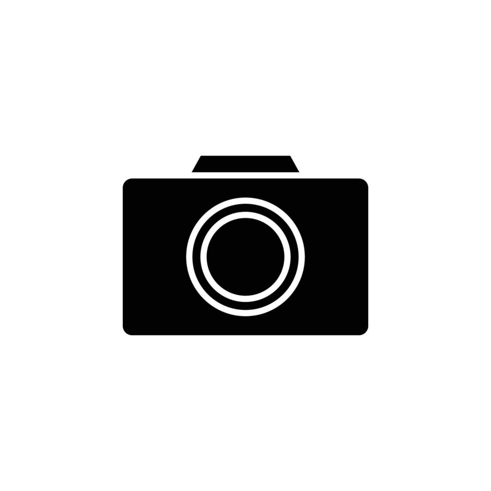 Camera Icon Vector - Sign or Symbol