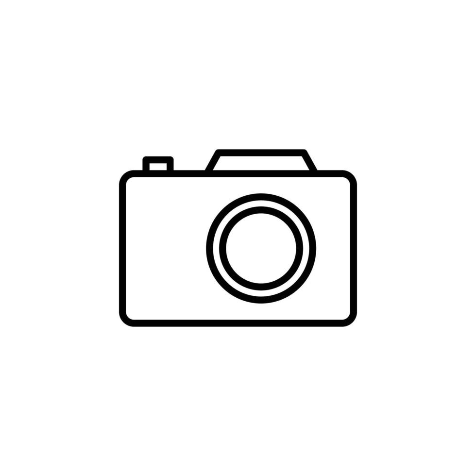 Camera Icon Vector - Sign or Symbol