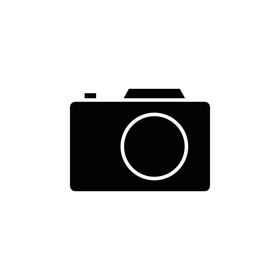 Camera Icon Vector - Sign or Symbol