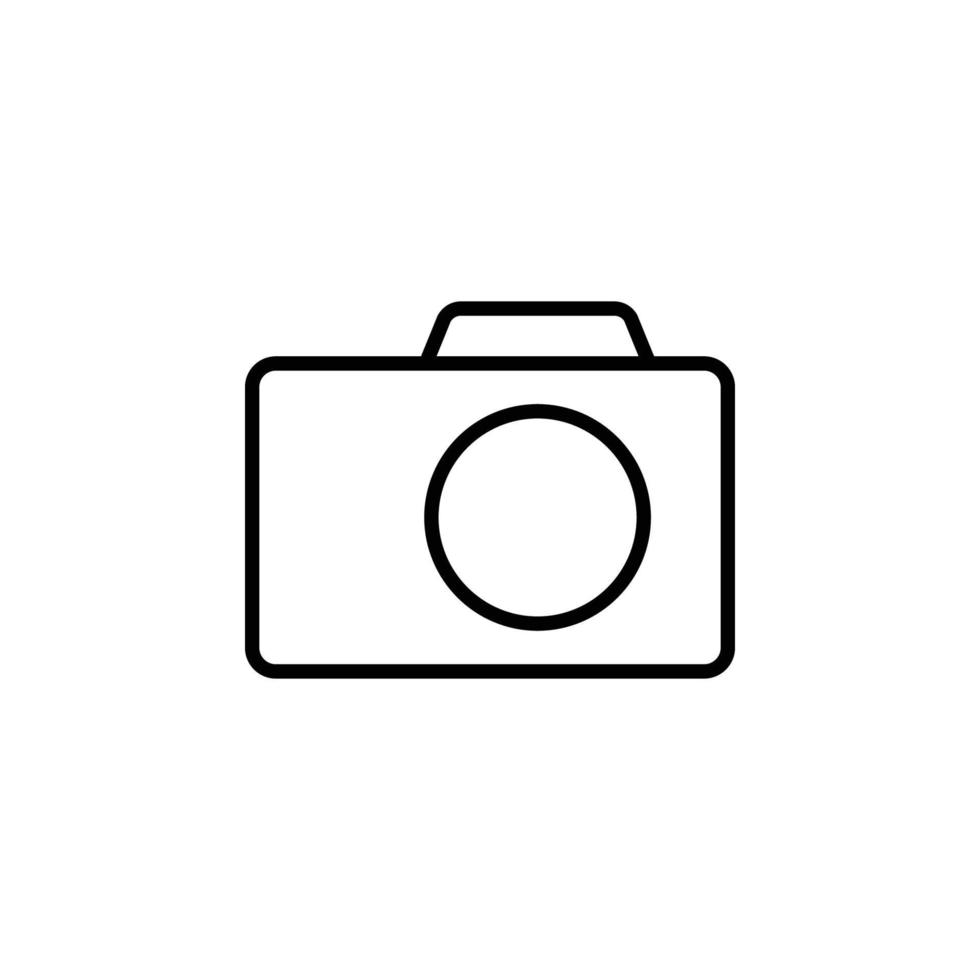 Camera Icon Vector - Sign or Symbol