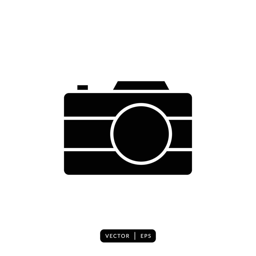 Camera Icon Vector - Sign or Symbol