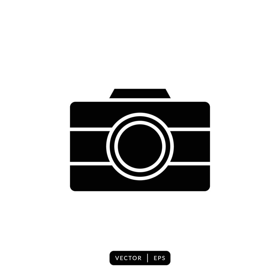 Camera Icon Vector - Sign or Symbol