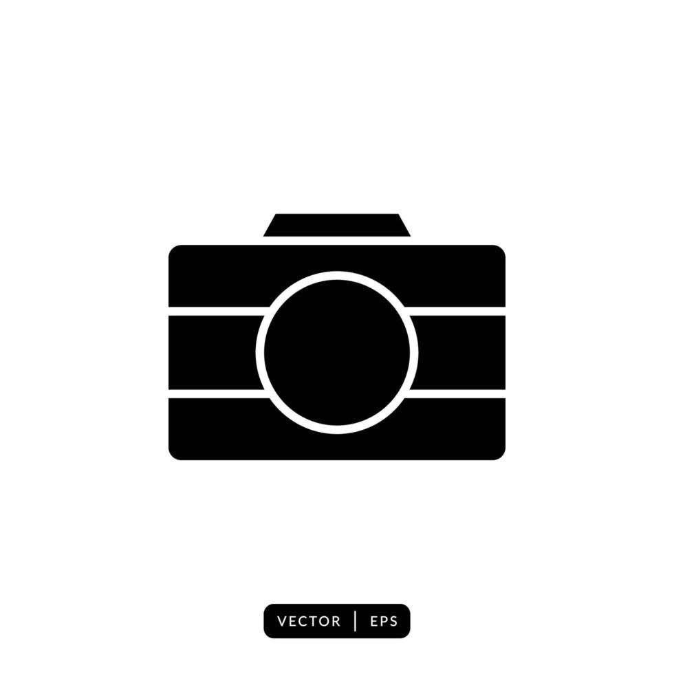 Camera Icon Vector - Sign or Symbol