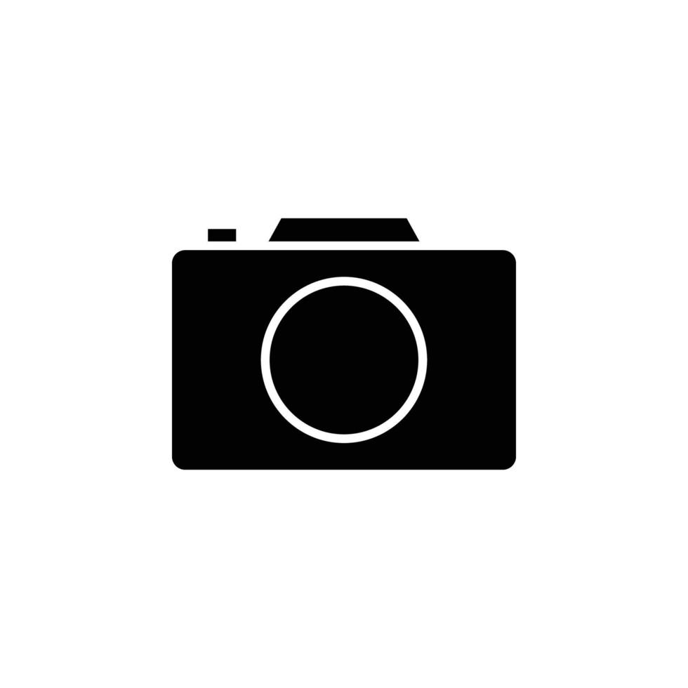 Camera Icon Vector - Sign or Symbol