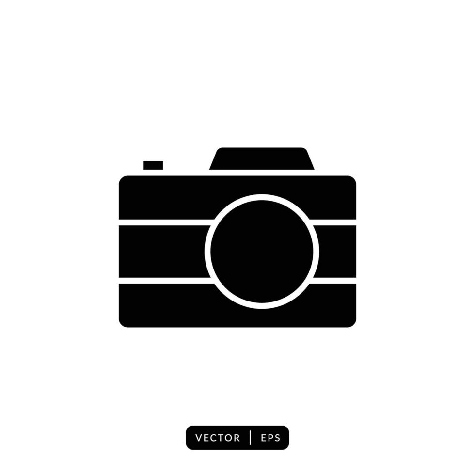 Camera Icon Vector - Sign or Symbol