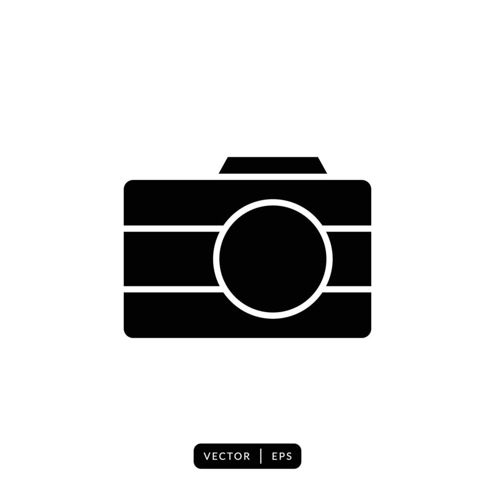 Camera Icon Vector - Sign or Symbol