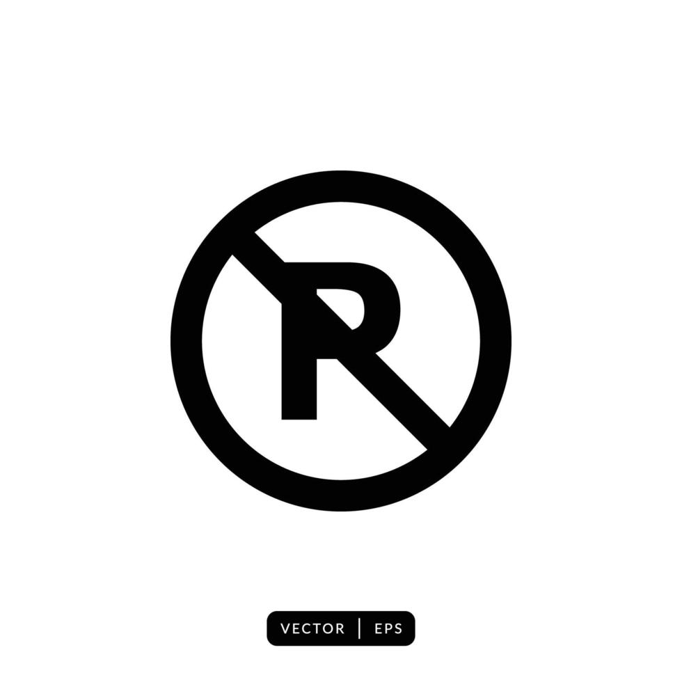 Parking Icon Vector - Sign or Symbol