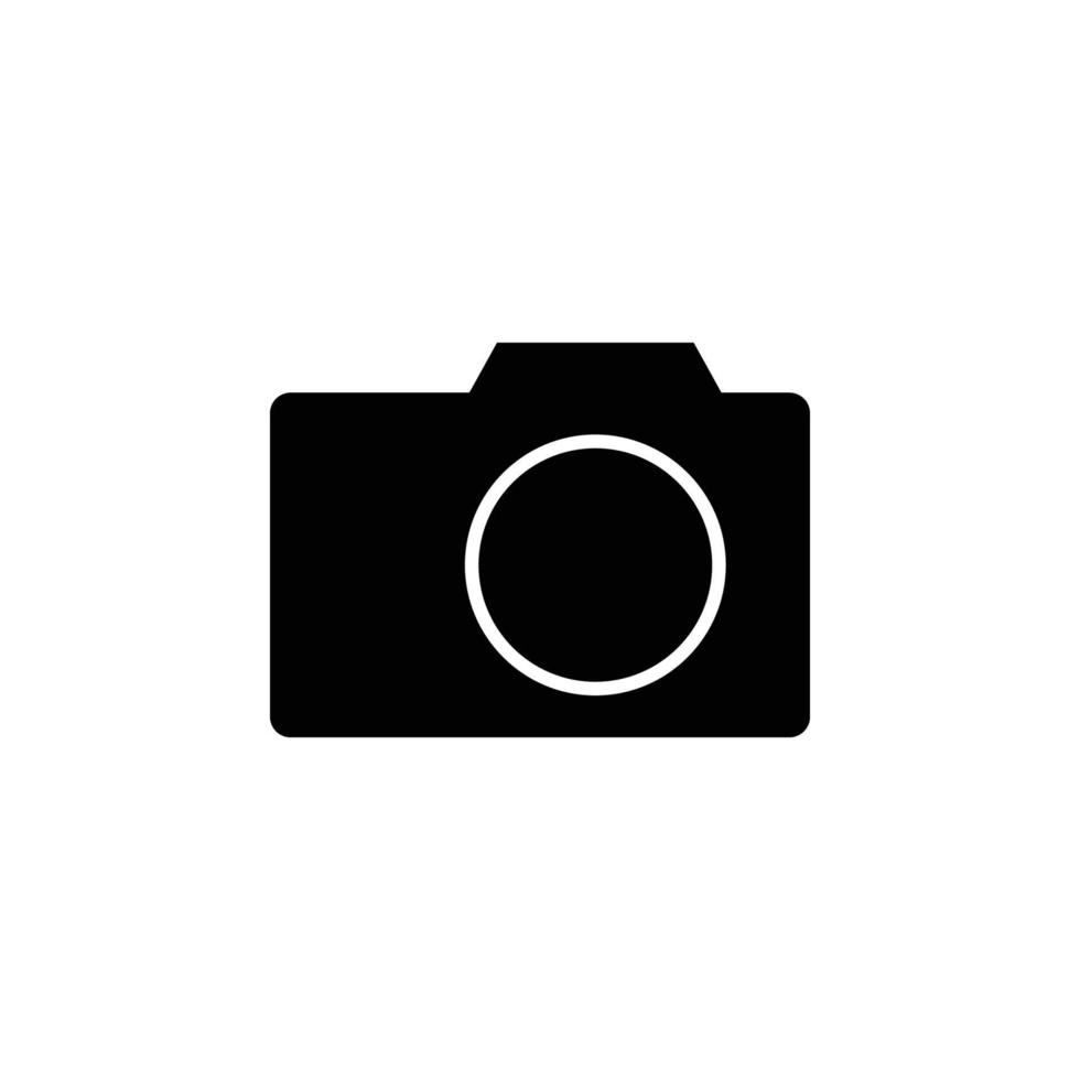 Camera Icon Vector - Sign or Symbol