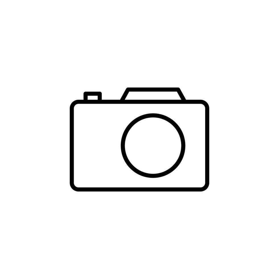 Camera Icon Vector - Sign or Symbol