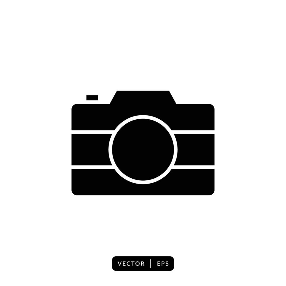 Camera Icon Vector - Sign or Symbol