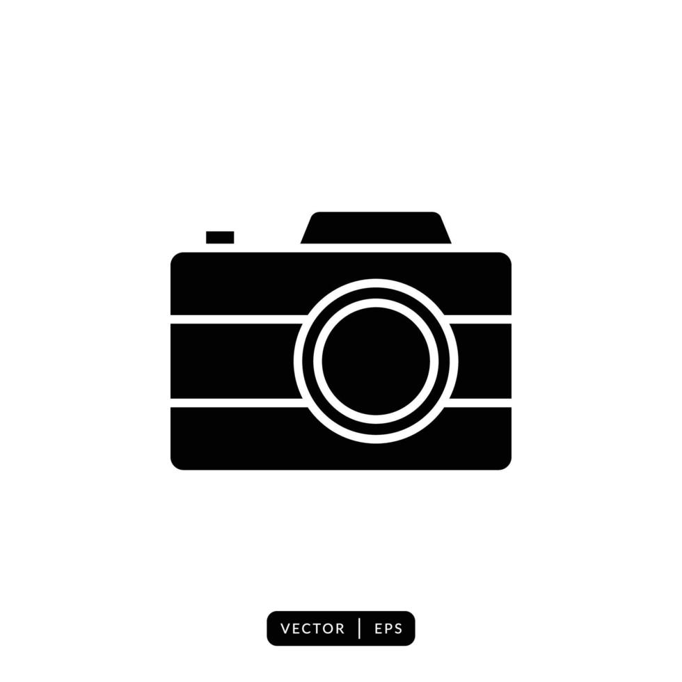 Camera Icon Vector - Sign or Symbol