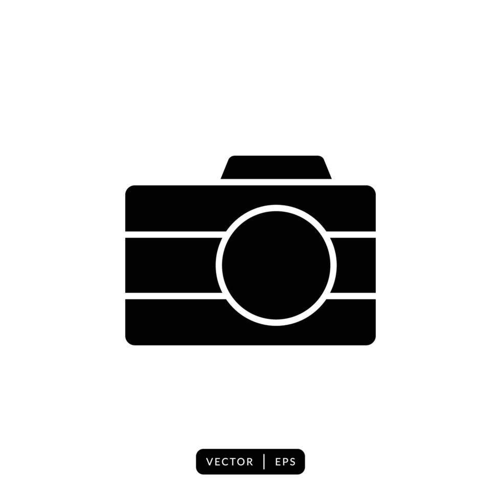 Camera Icon Vector - Sign or Symbol