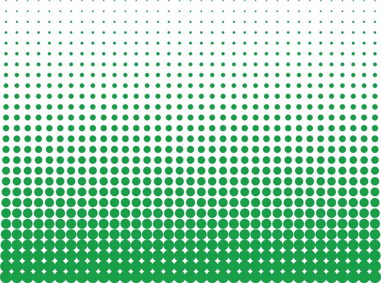 Green Circle Vector Halftone for Patterning, dotting, texturing