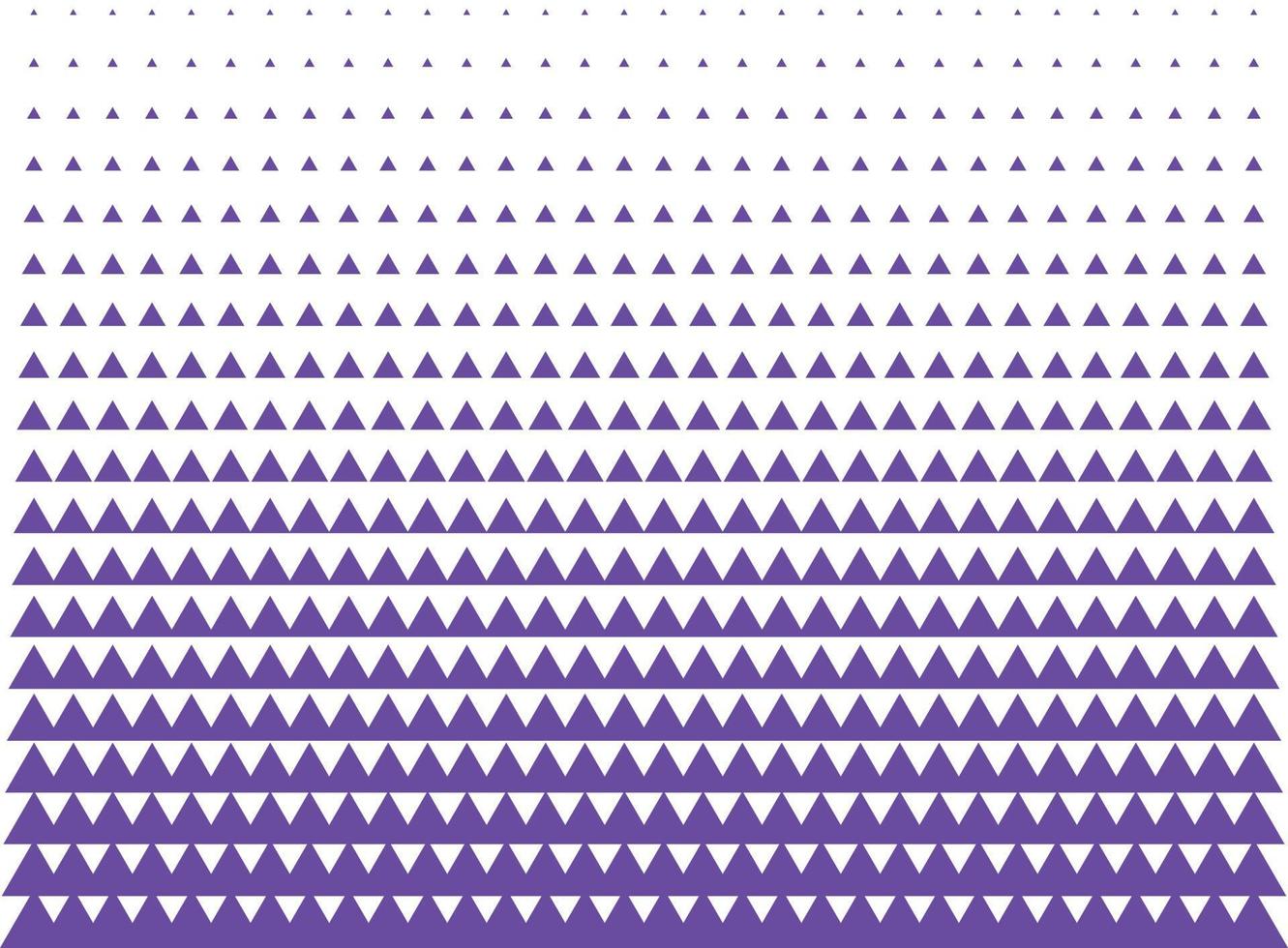 Purple triangle vector halftone for Patterning, dotting, texturing, palletizing and templating