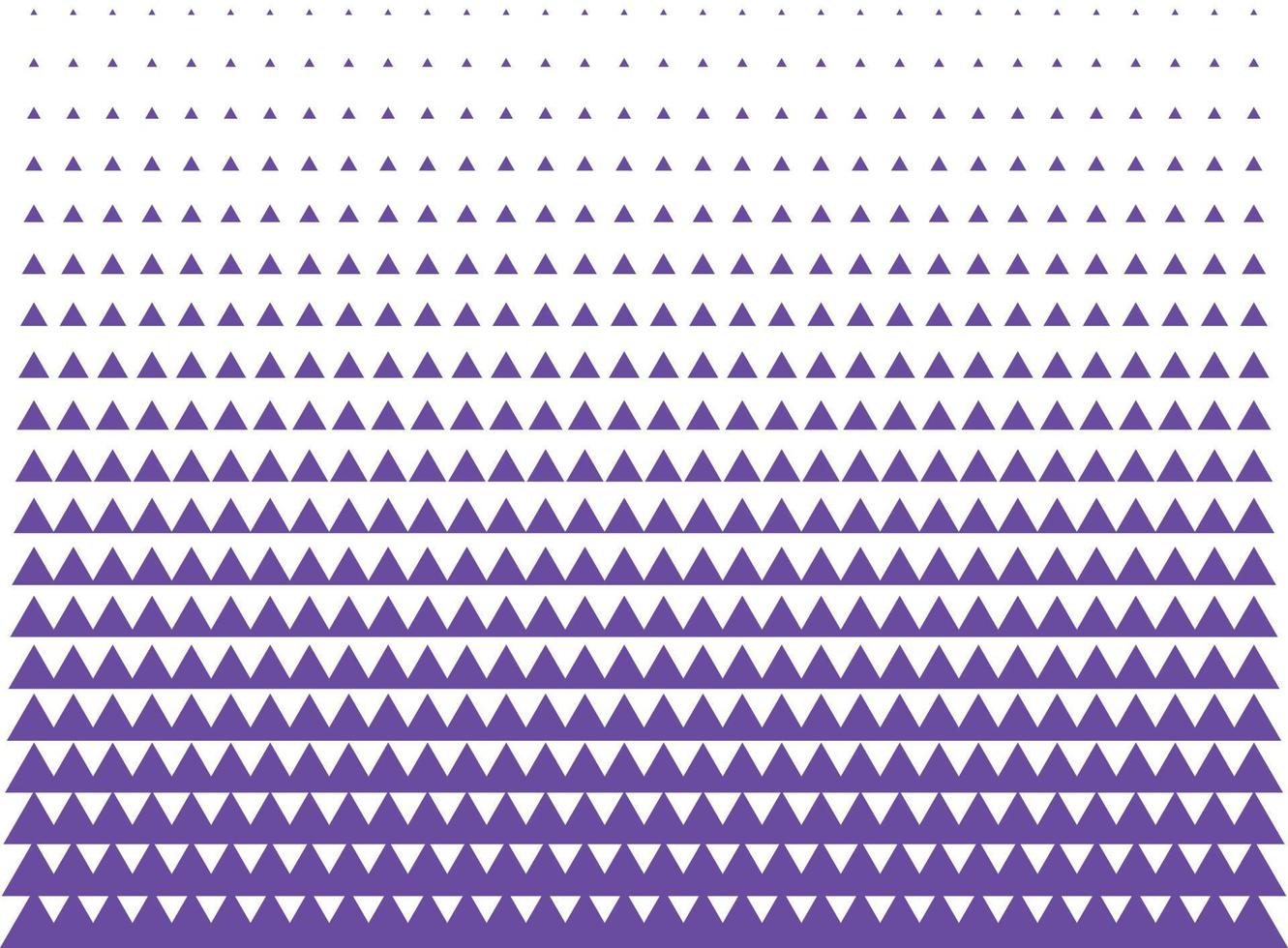 Purple triangle vector halftone for Patterning, dotting, texturing, palletizing and templating