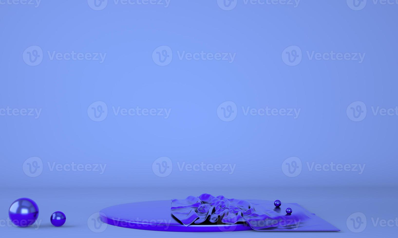 Product podium on pastel background 3d. Abstract minimal geometry concept. Studio stand platform theme. Exhibition and business marketing presentation stage. photo