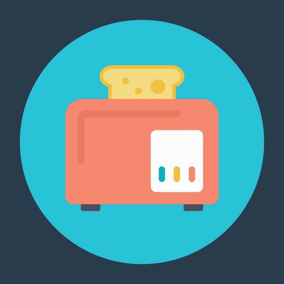 Trendy Toaster Concepts vector